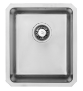 400Mm Bowl Steel Sink from Kitchen Worktops Direct
