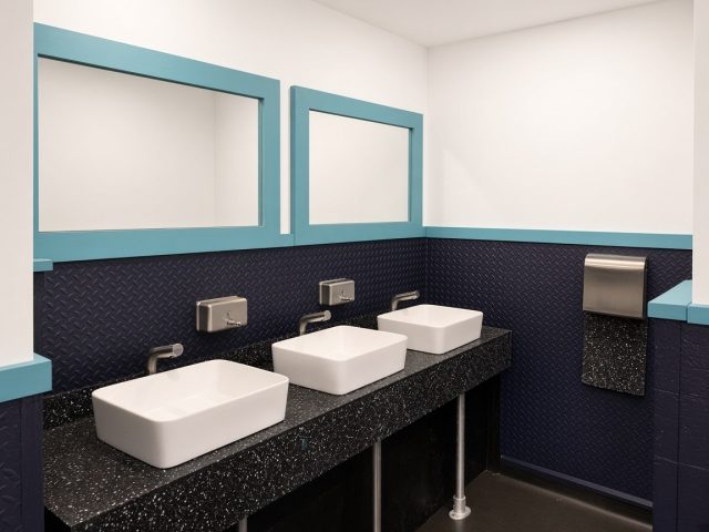 Bathroom worktop