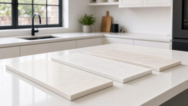 Deciding on the Perfect Shade of White for Your Kitchen Worktop