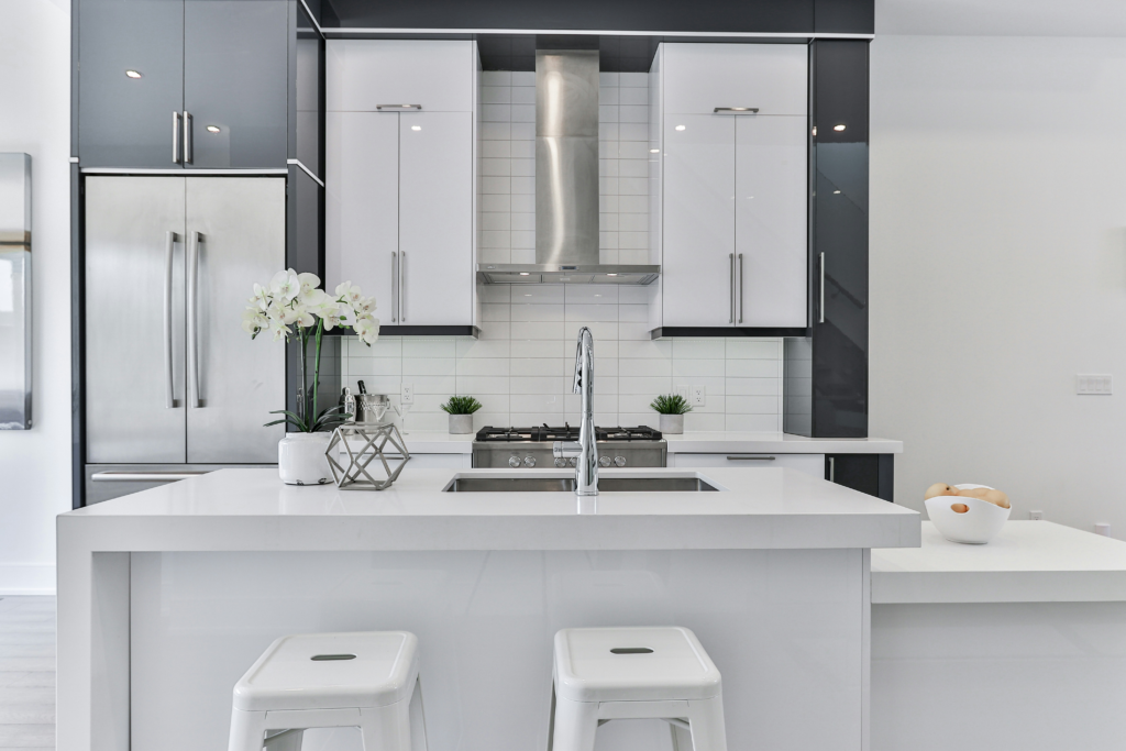 Hi-Macs Durability in Sheffield Homes kitchen worktop from Kitchen Worktops Direct
