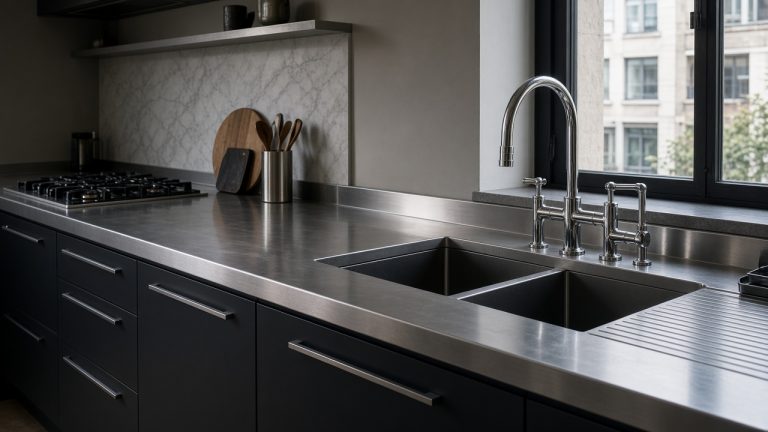Stainless Steel Kitchen Worktops: Pros, Cons and London Commercial Style