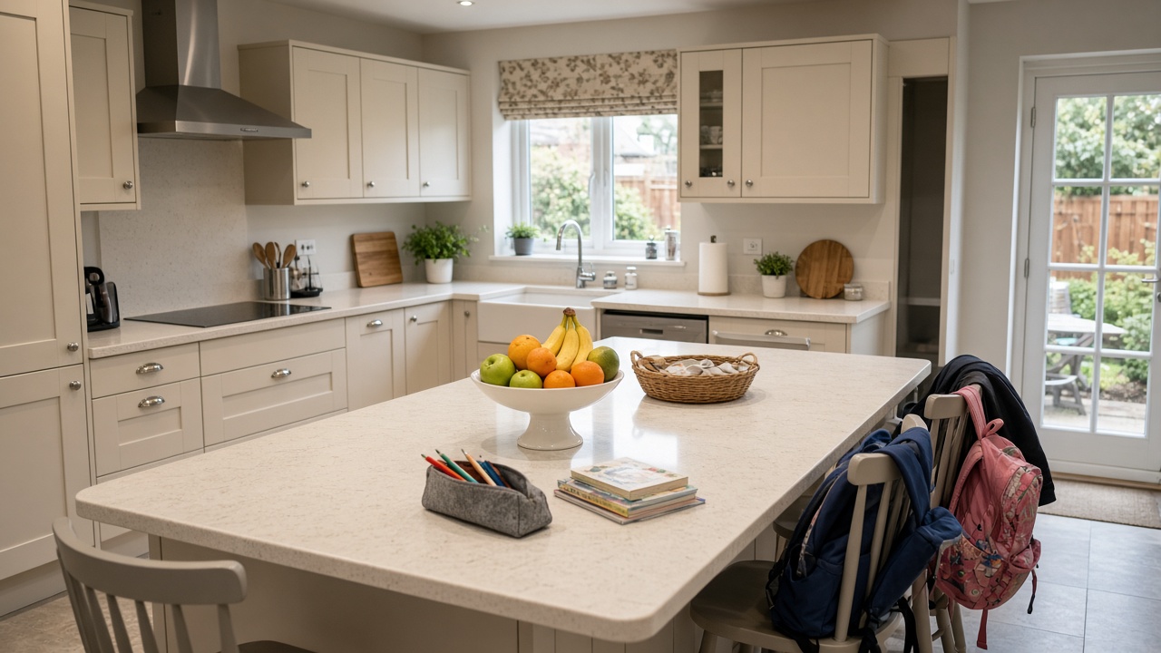 Best Kitchen Worktops for Busy Family Homes in London