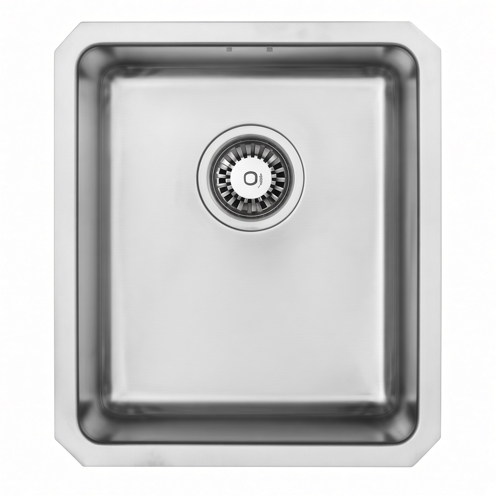 400mm Bowl Steel Sink